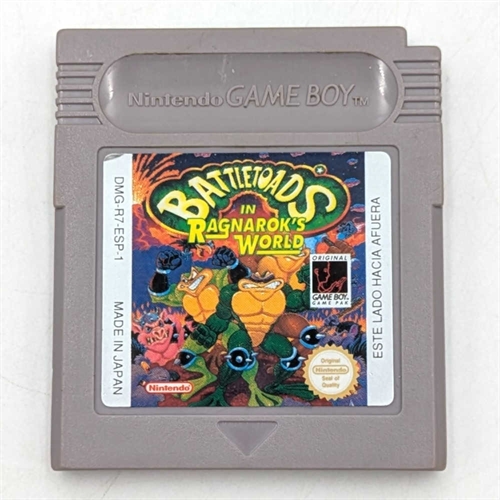 Battletoads in Ragnaroks World - Cartridge - Gameboy Original (ESP) (B Grade) (Genbrug)